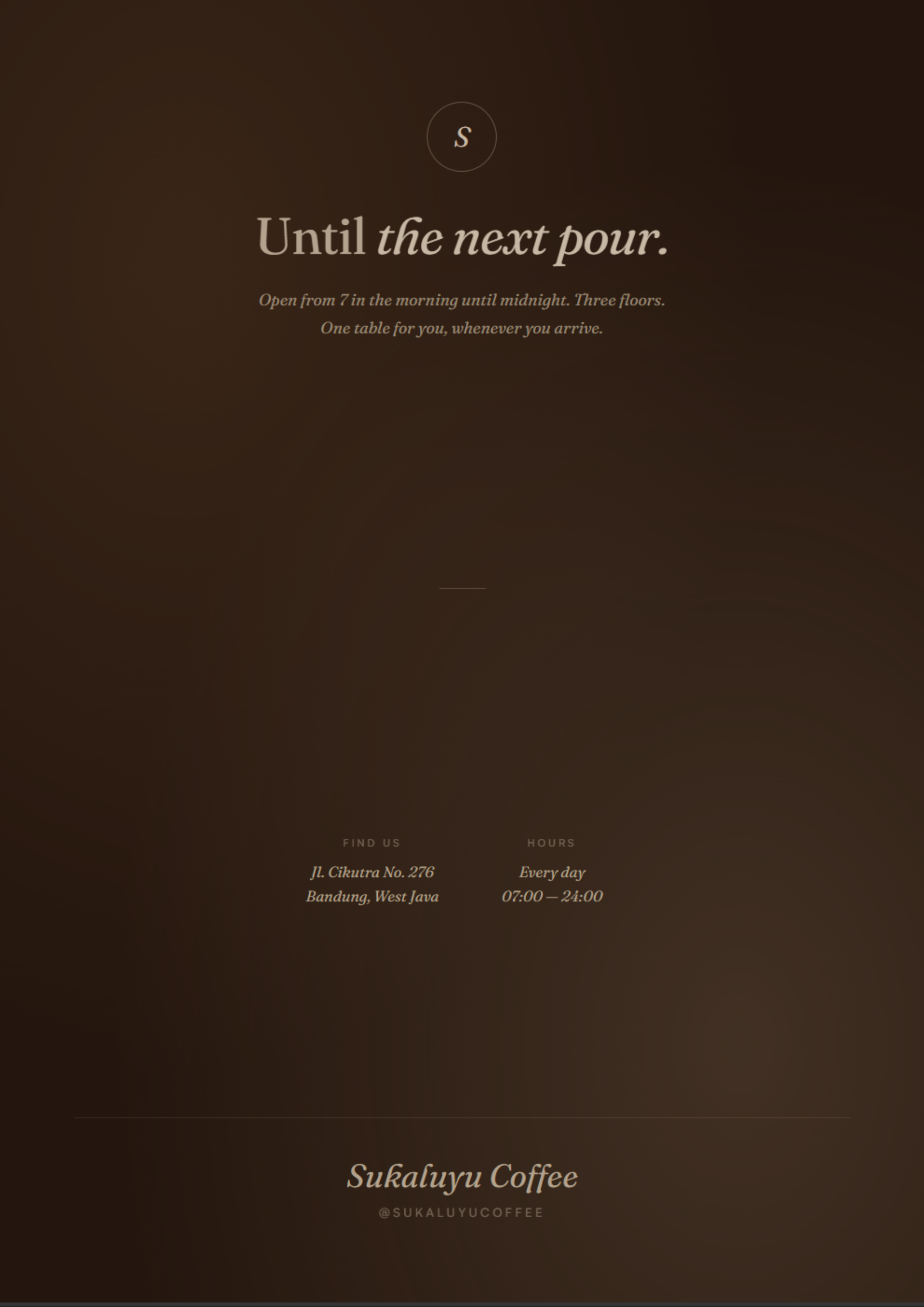 Back Cover Menu Sukaluyu